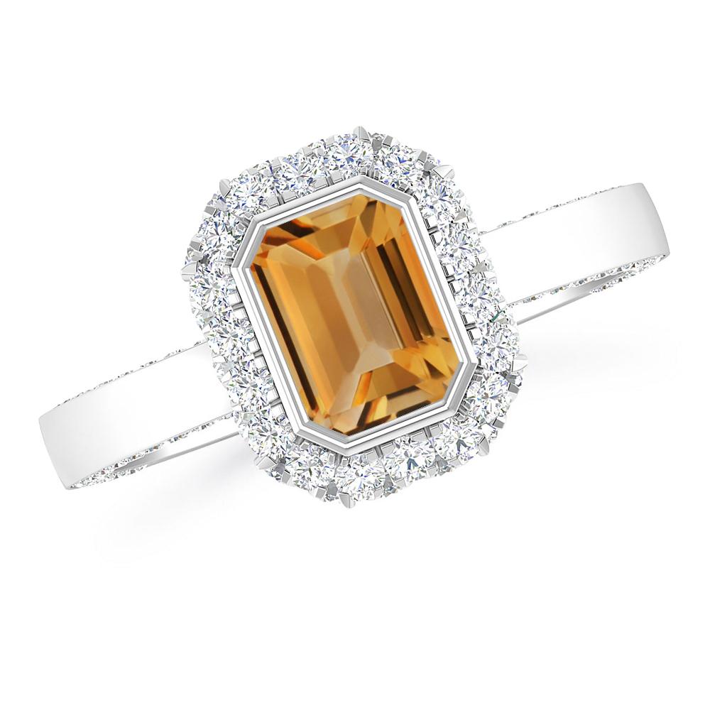 White Gold - Citrine