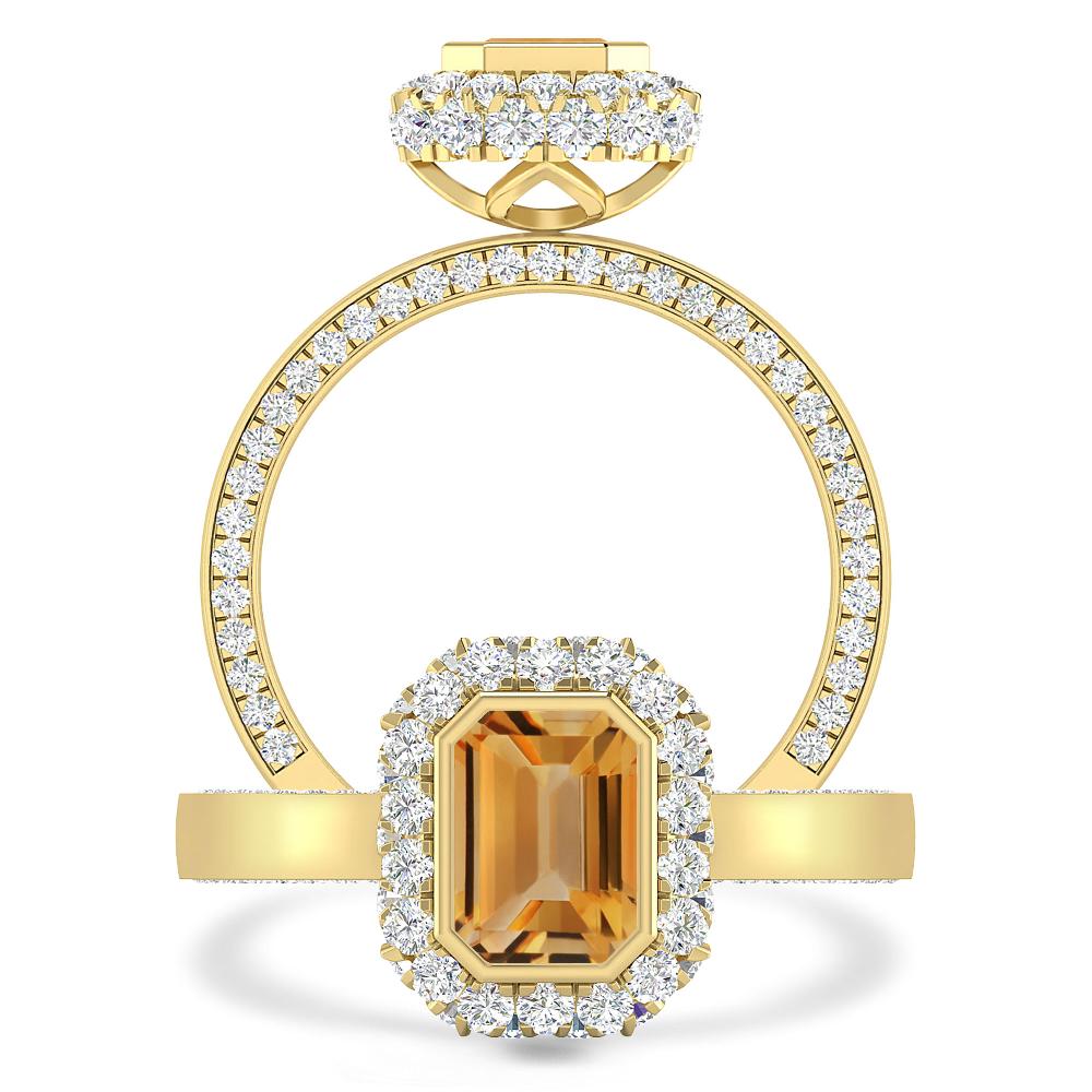 Yellow Gold - Citrine