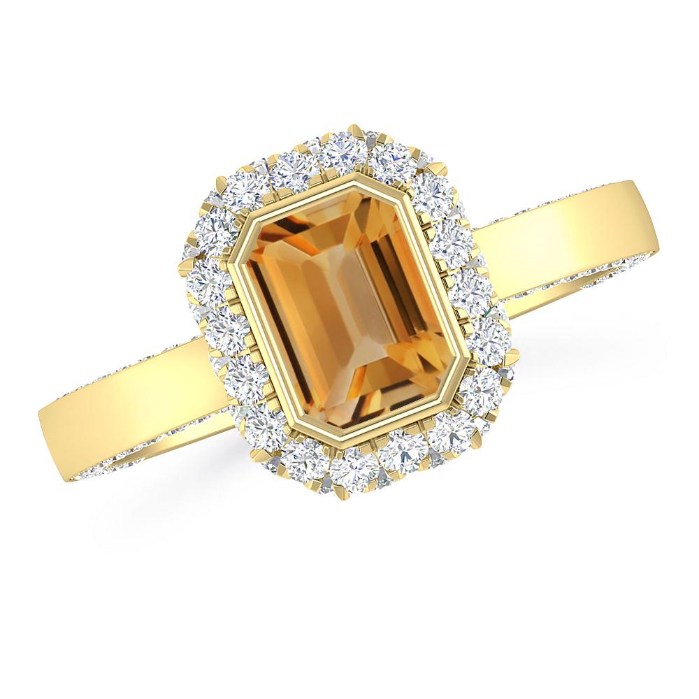 Yellow Gold - Citrine