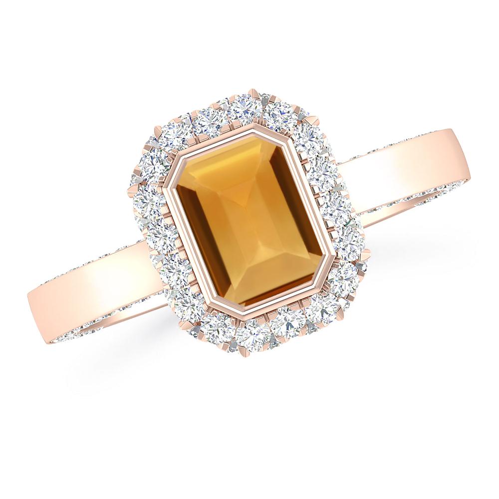 Rose Gold - Citrine