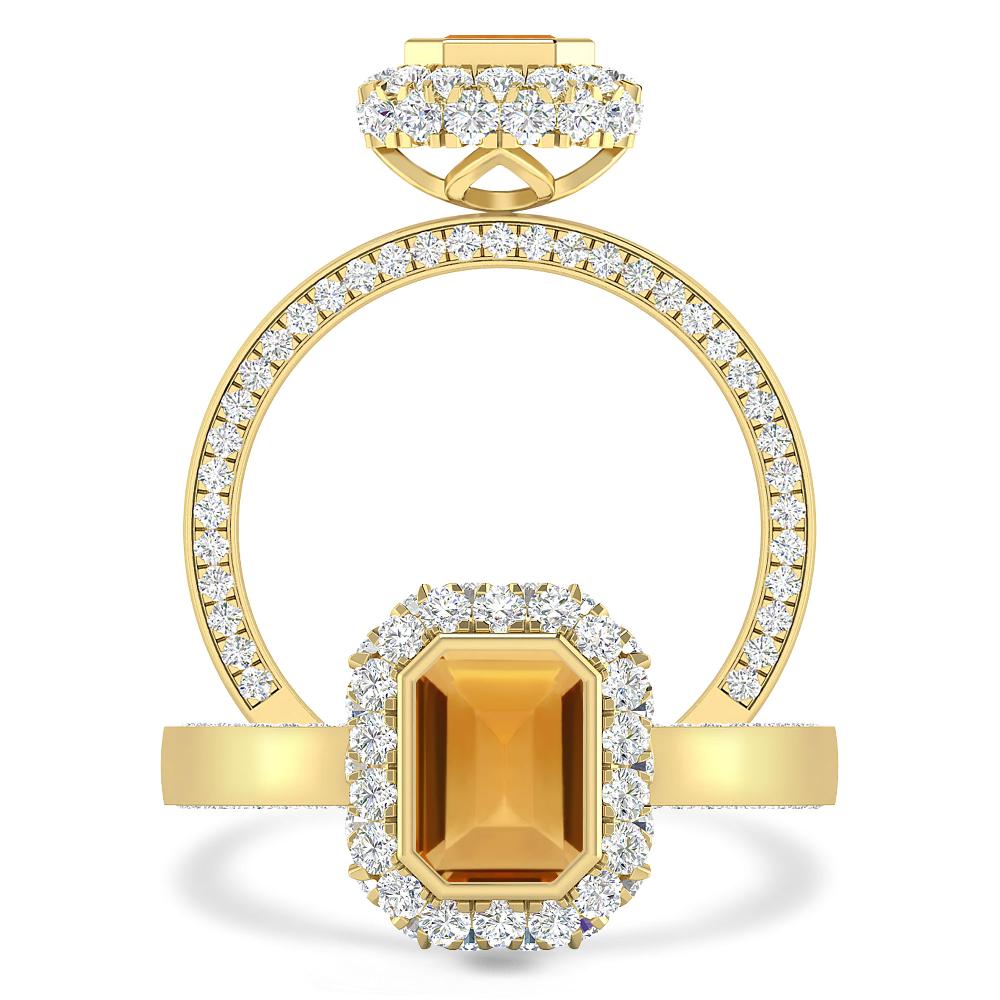 Yellow Gold - Citrine