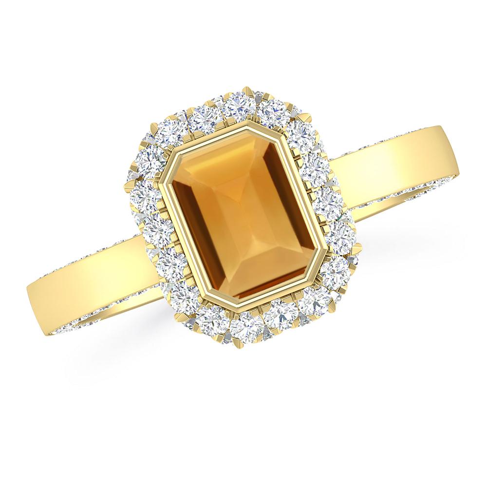 Yellow Gold - Citrine