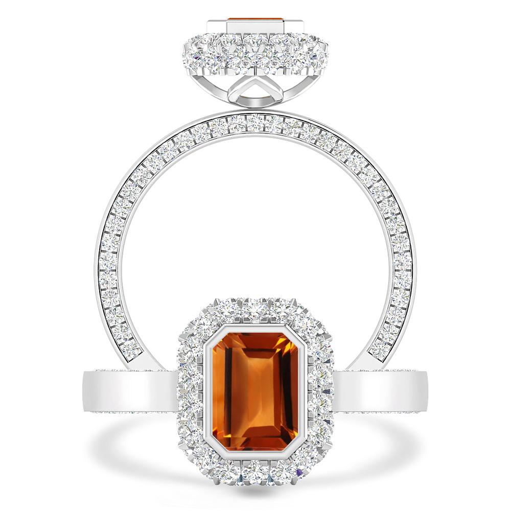White Gold - Citrine