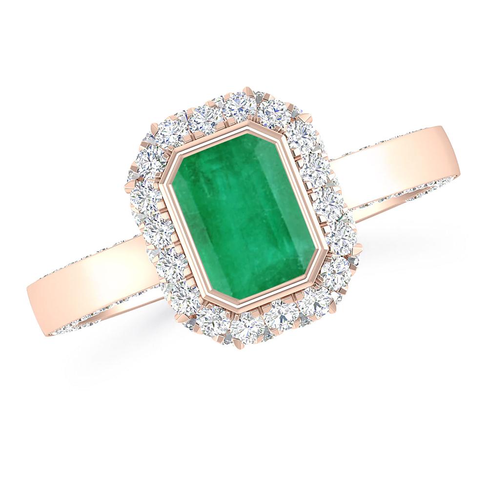 Rose Gold - Emerald