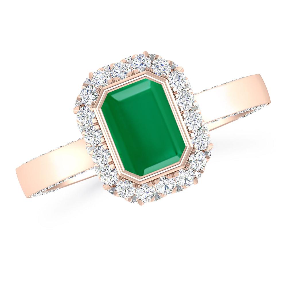 Rose Gold - Emerald