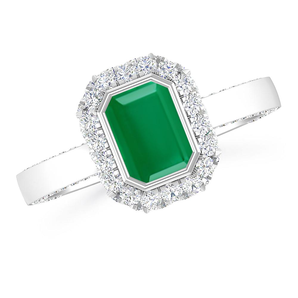 White Gold - Emerald