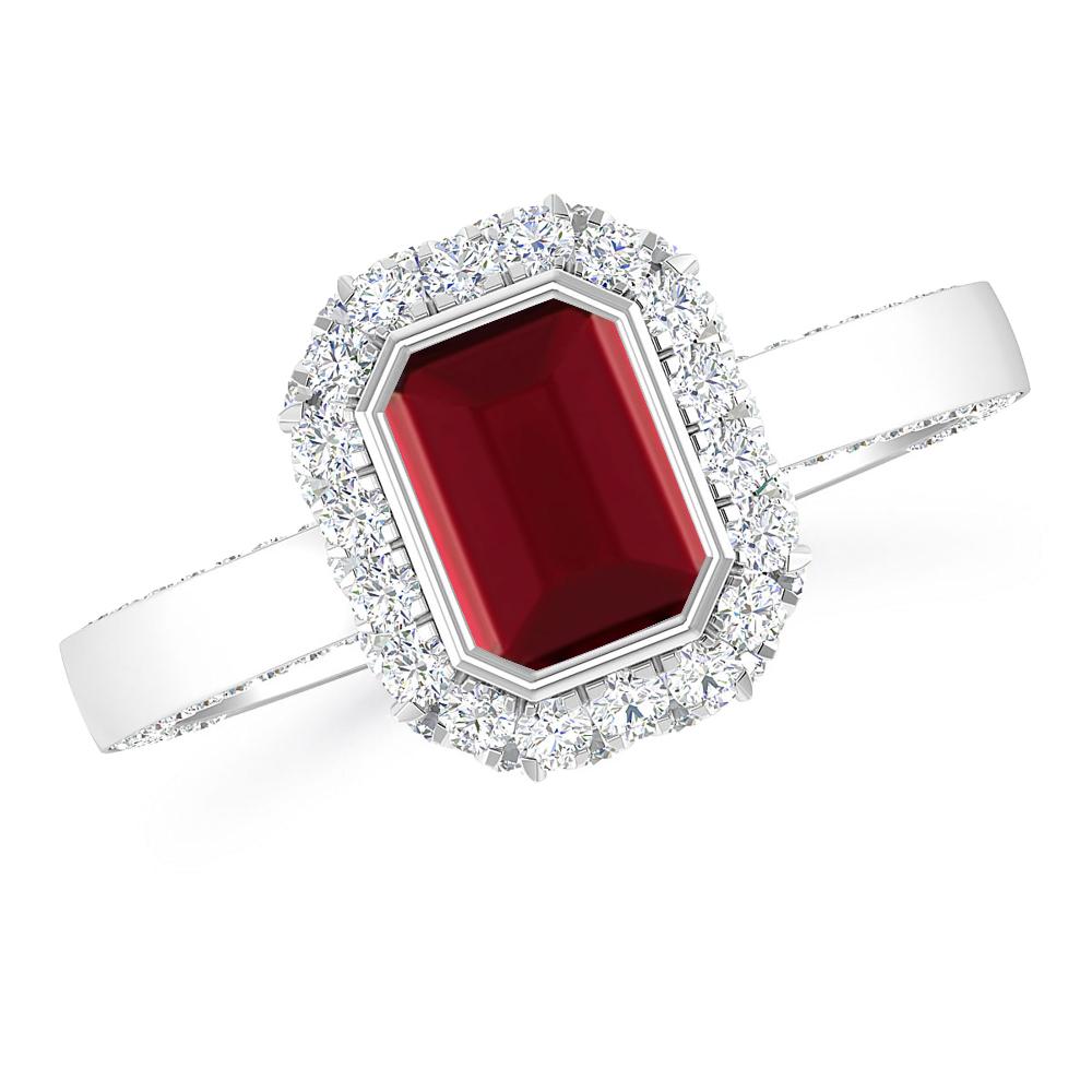 White Gold - Garnet