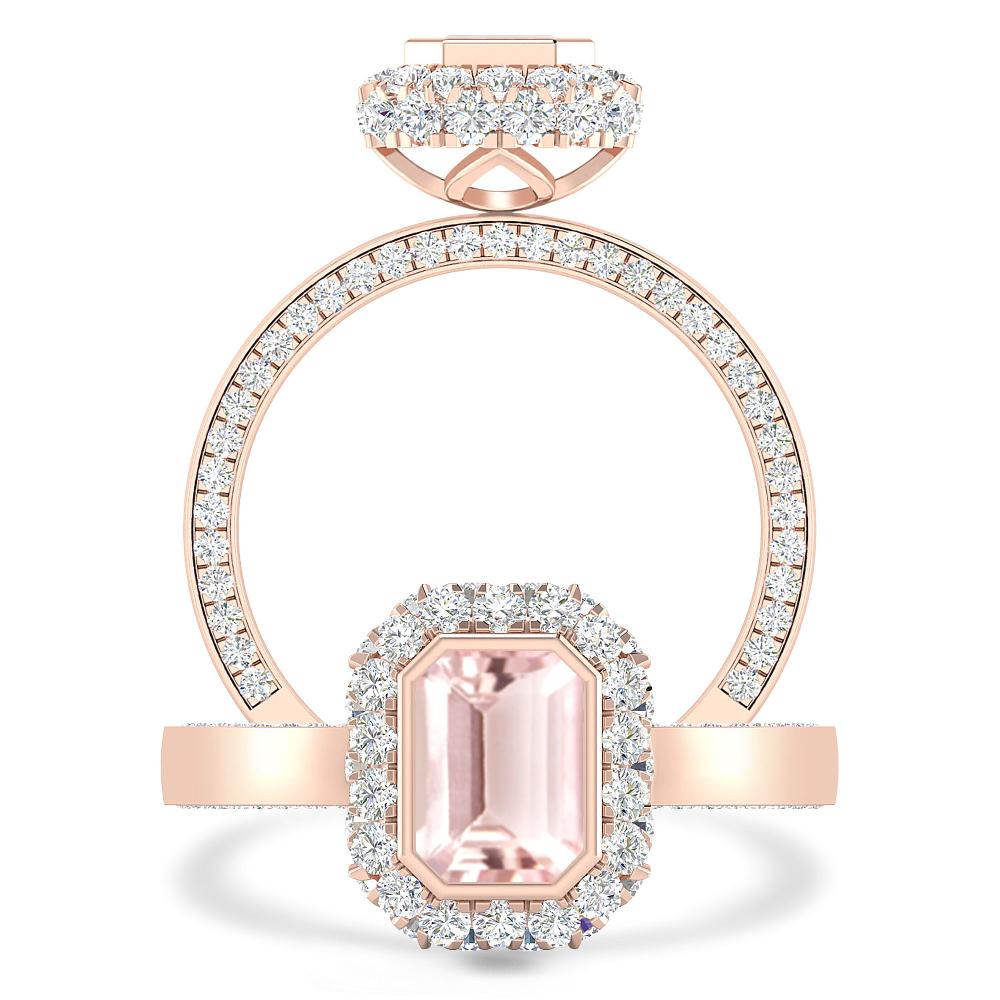 Rose Gold - Morganite