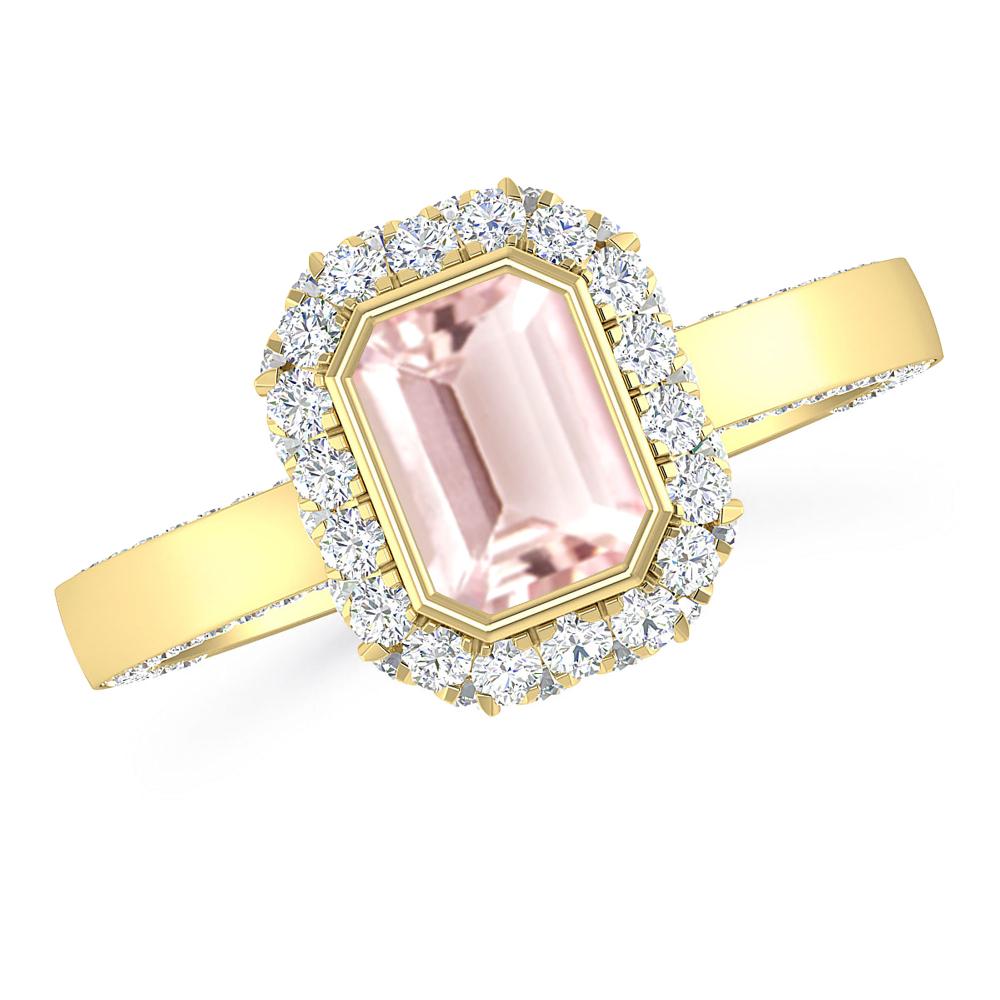 Yellow Gold - Morganite