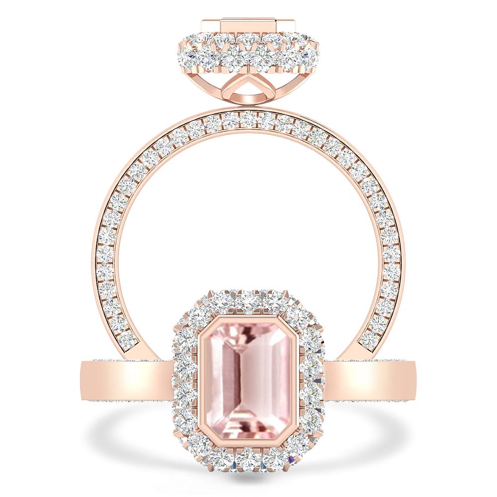 Rose Gold - Morganite