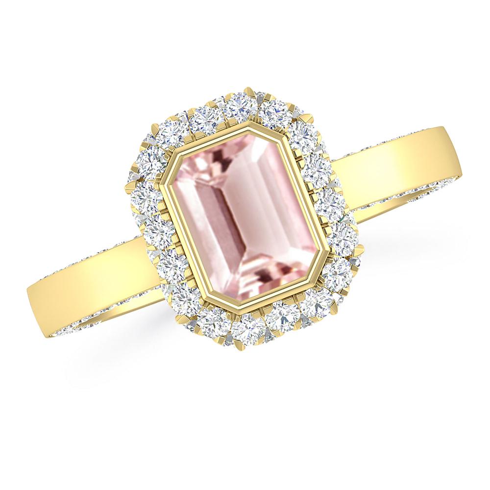 Yellow Gold - Morganite