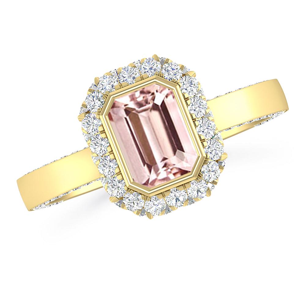 Yellow Gold - Morganite