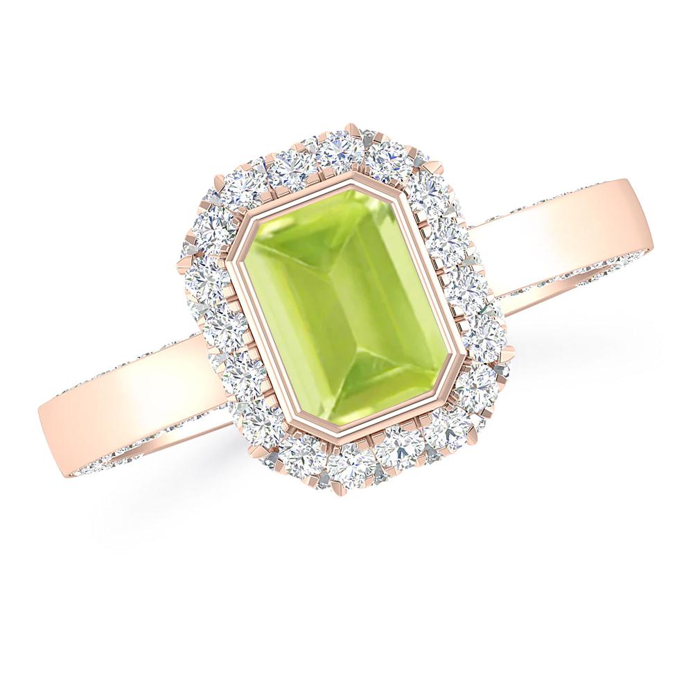 Rose Gold - Peridot