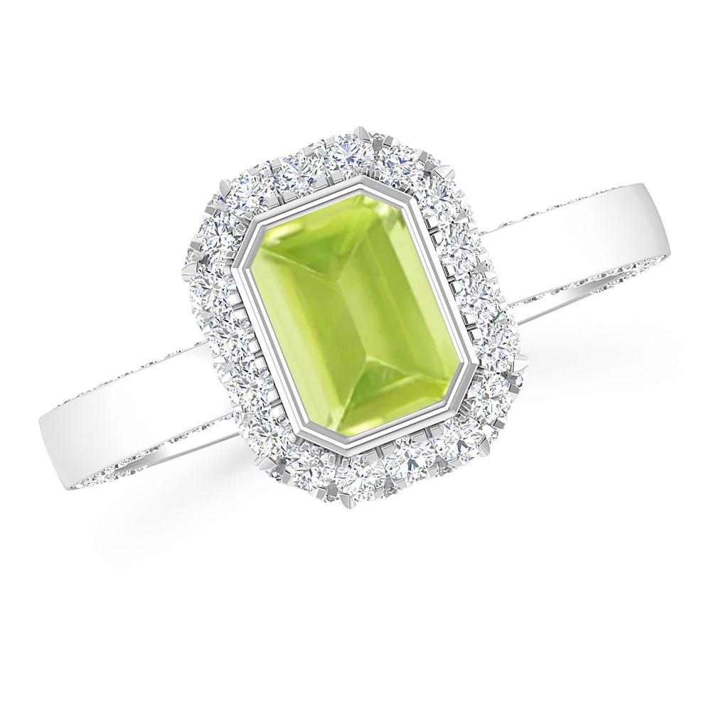 White Gold - Peridot