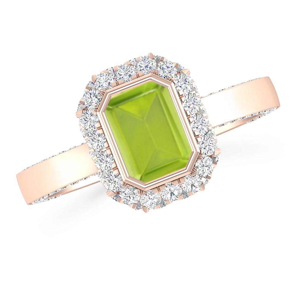 Rose Gold - Peridot