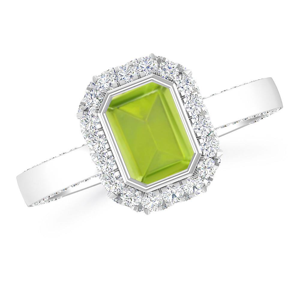 White Gold - Peridot