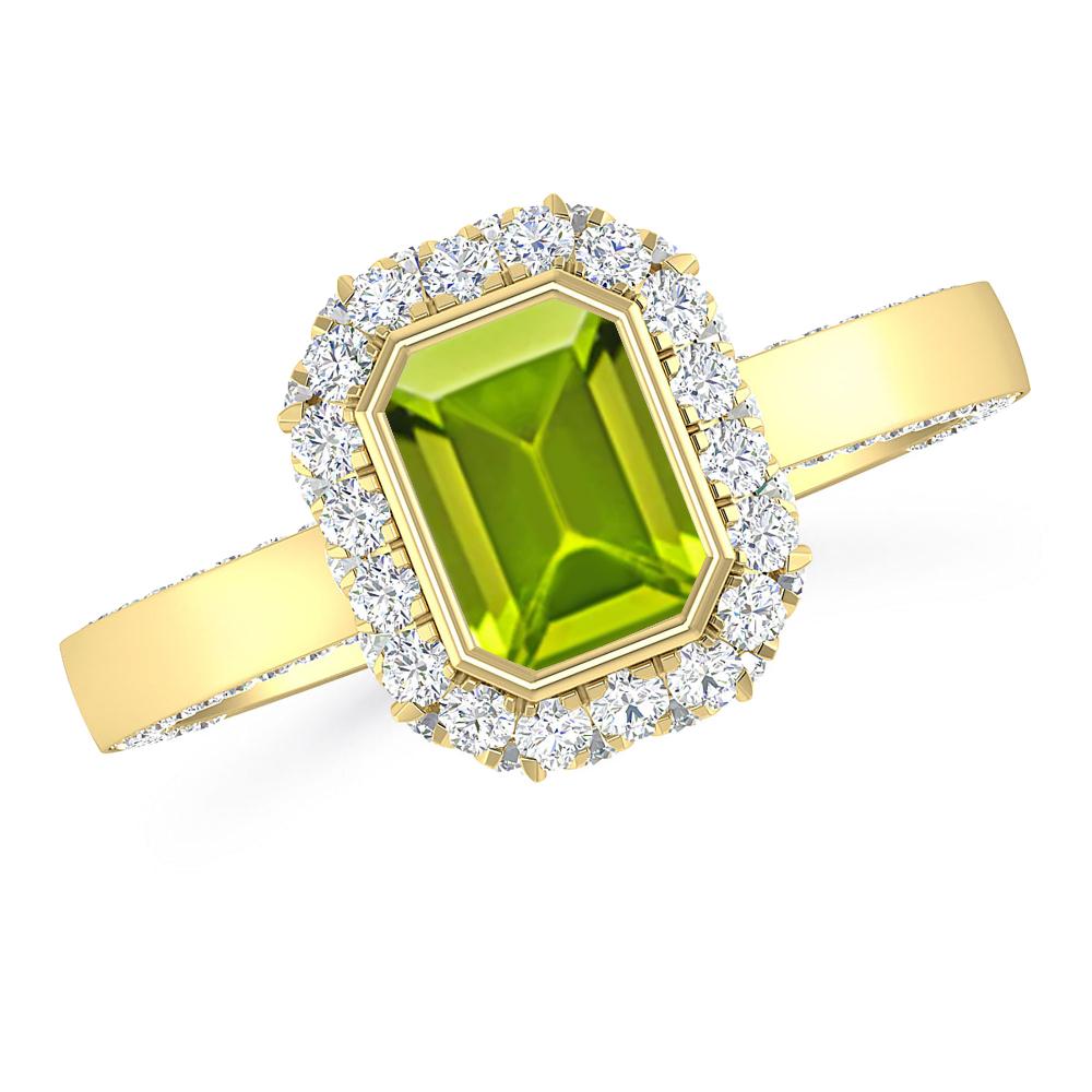 Yellow Gold - Peridot