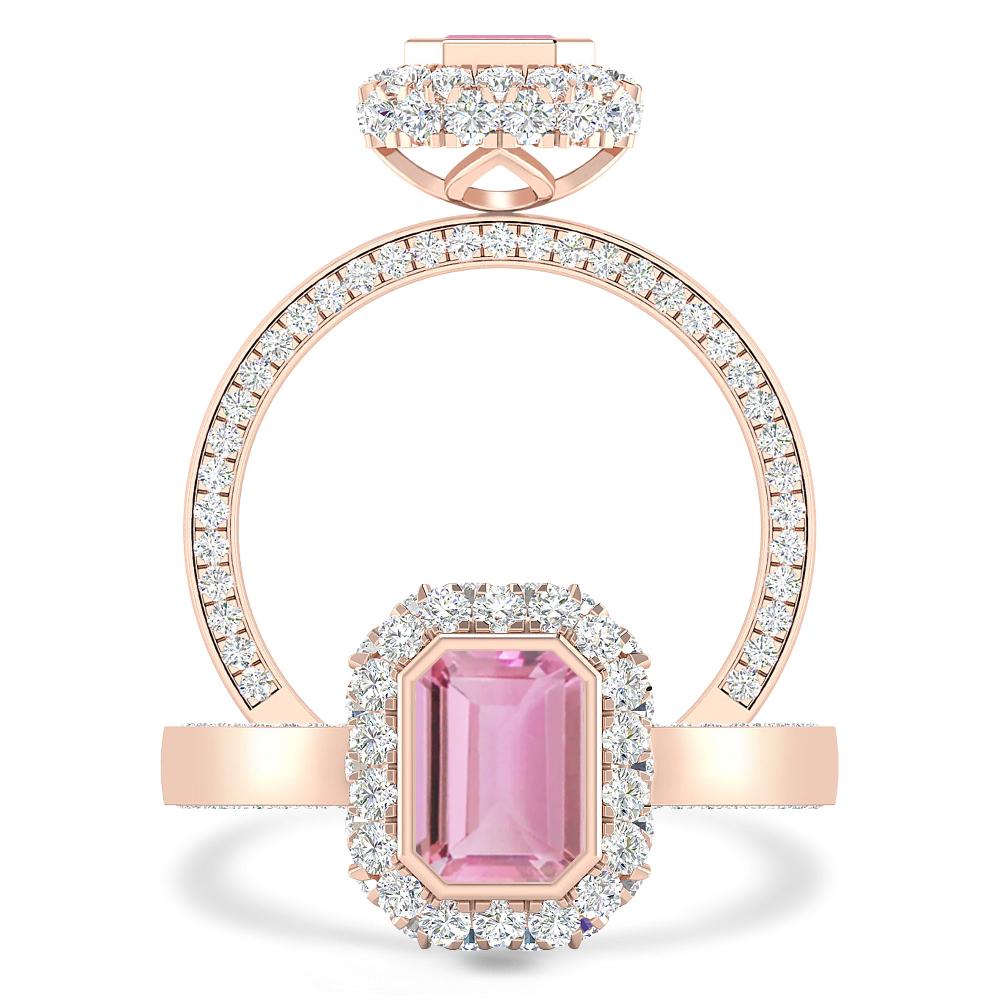 Rose Gold - Pink Tourmaline