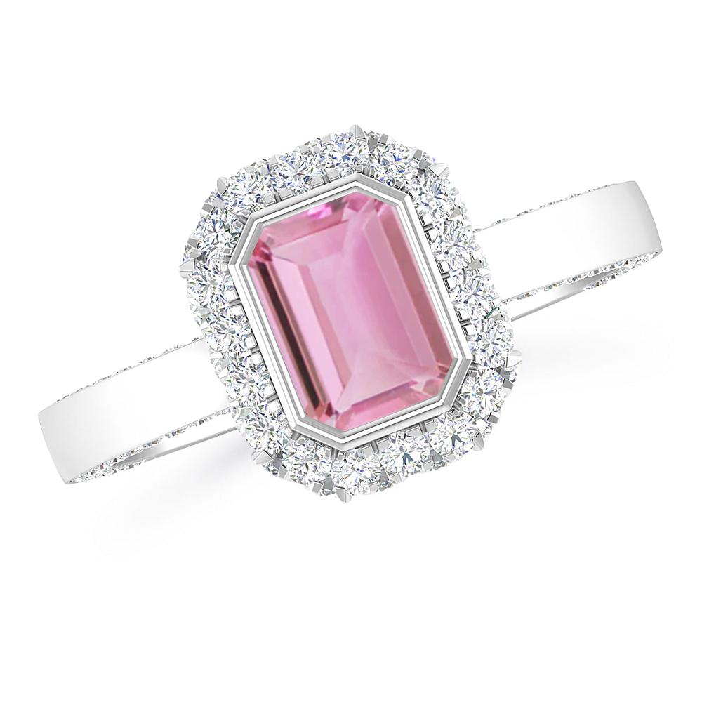 White Gold - Pink Tourmaline