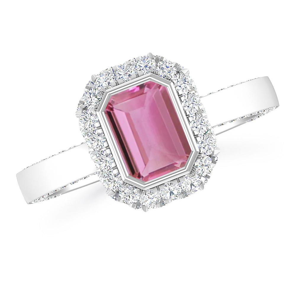 White Gold - Pink Tourmaline