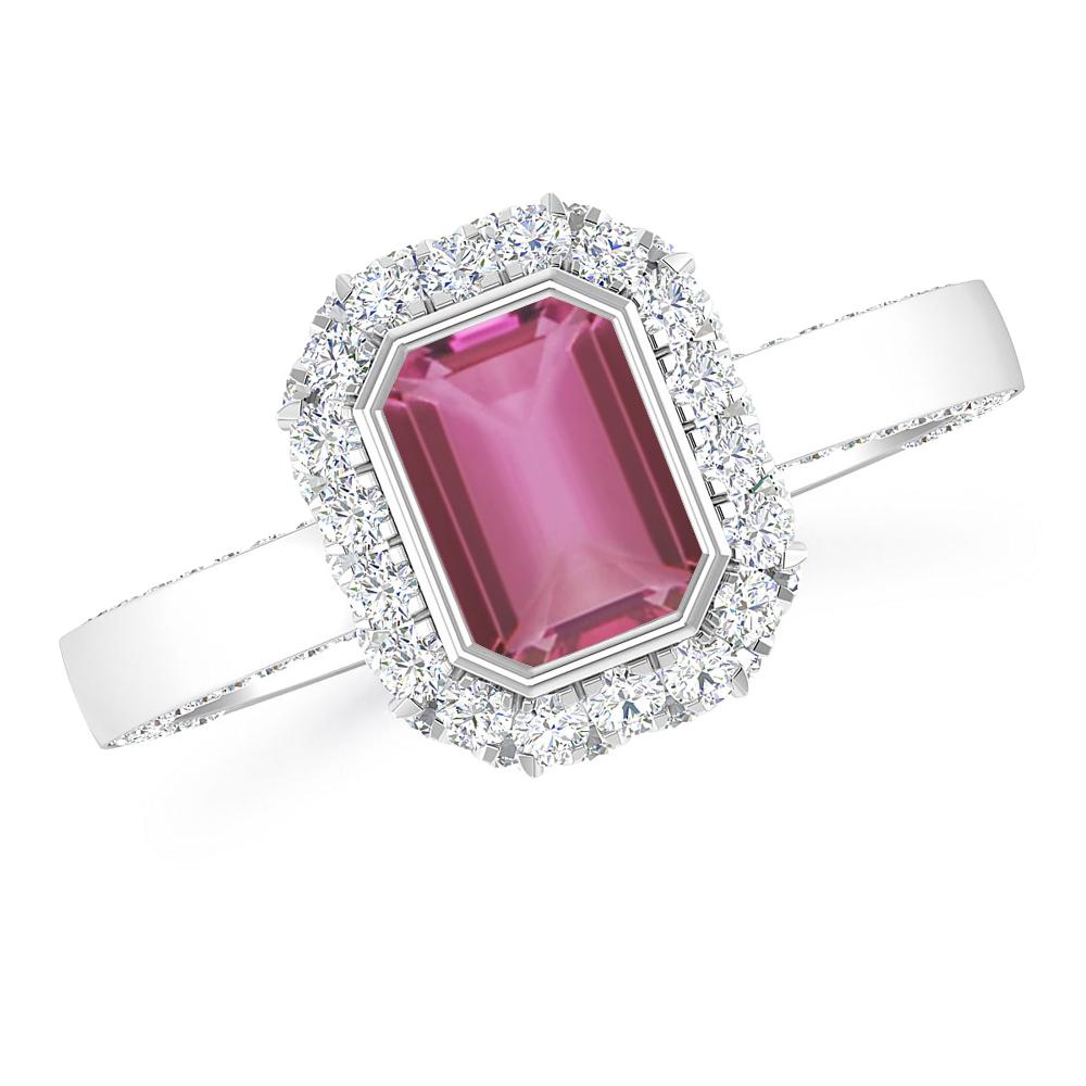 White Gold - Pink Tourmaline