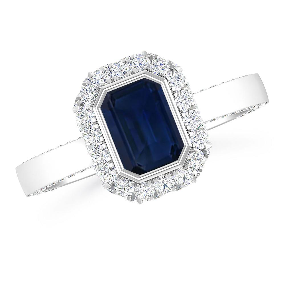 White Gold - Sapphire