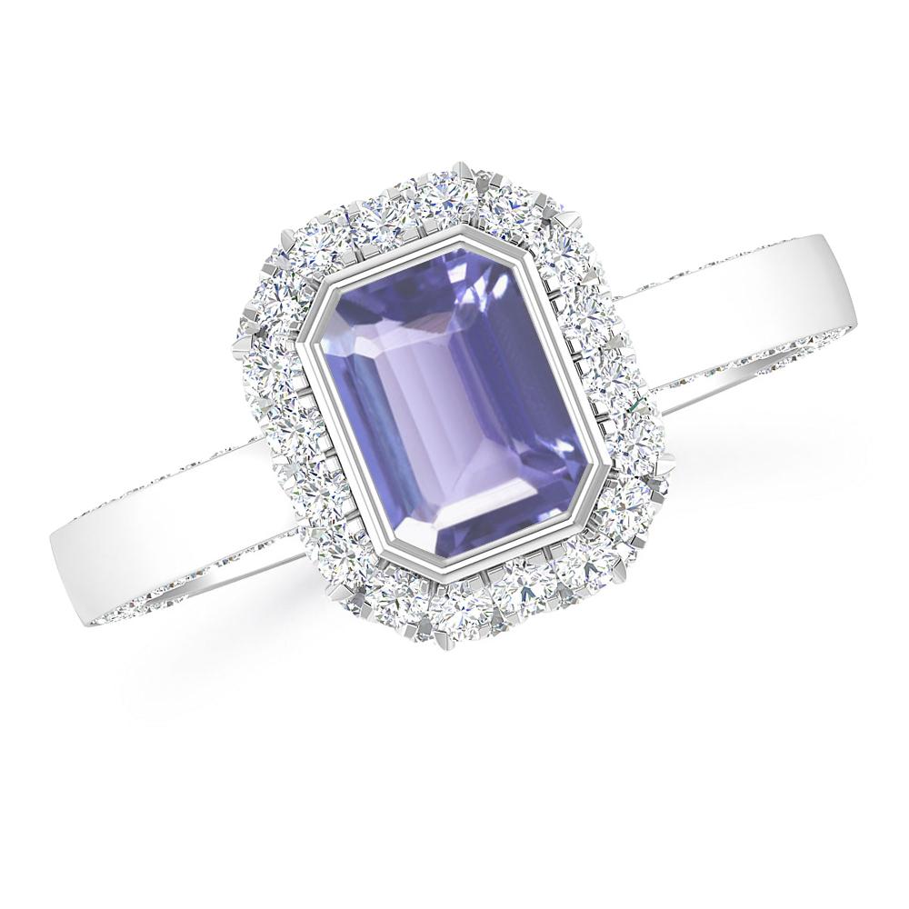 White Gold - Tanzanite