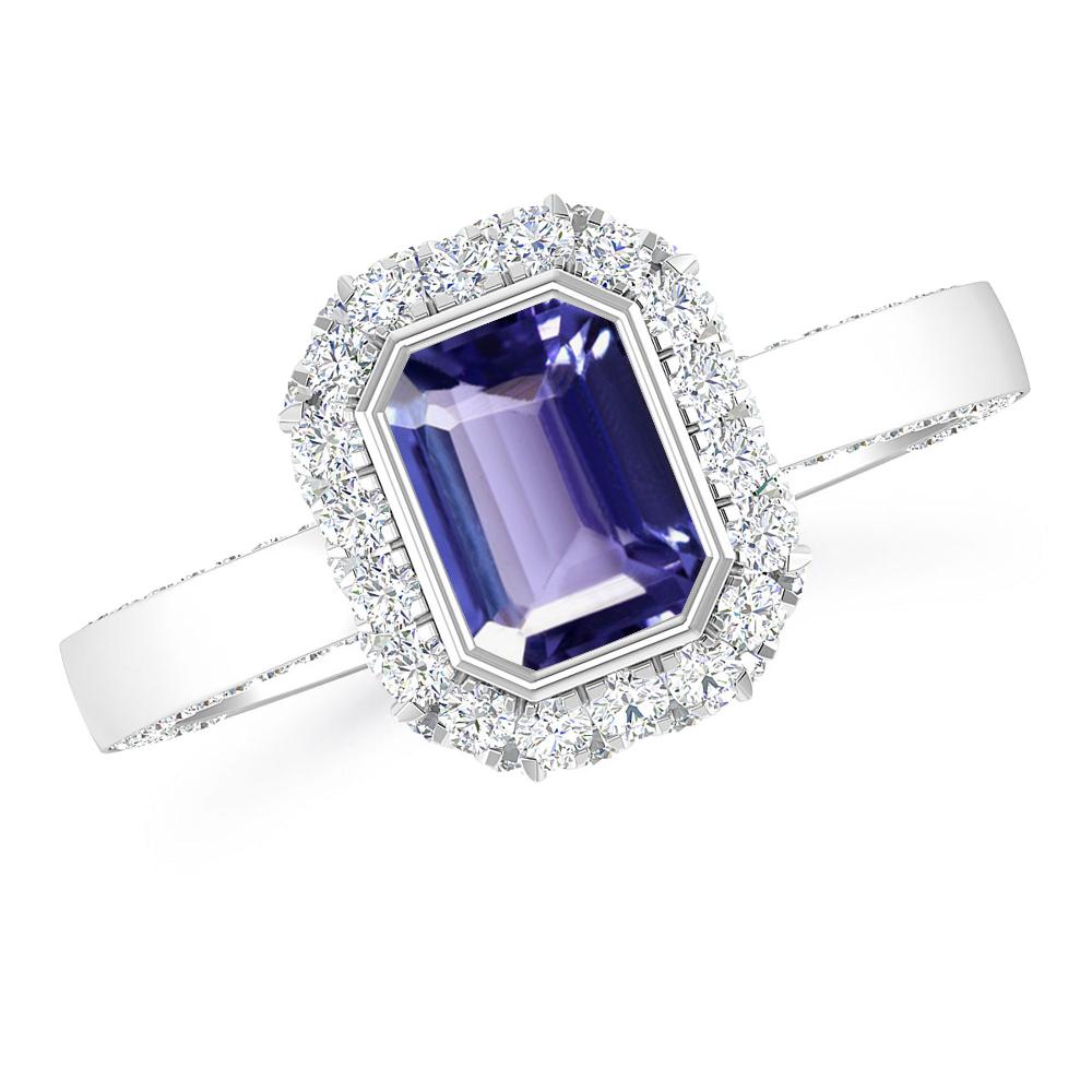 White Gold - Tanzanite