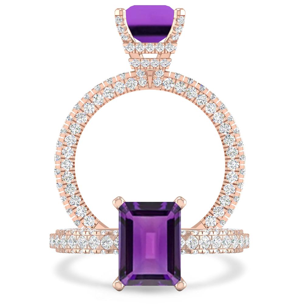 Rose Gold - Amethyst