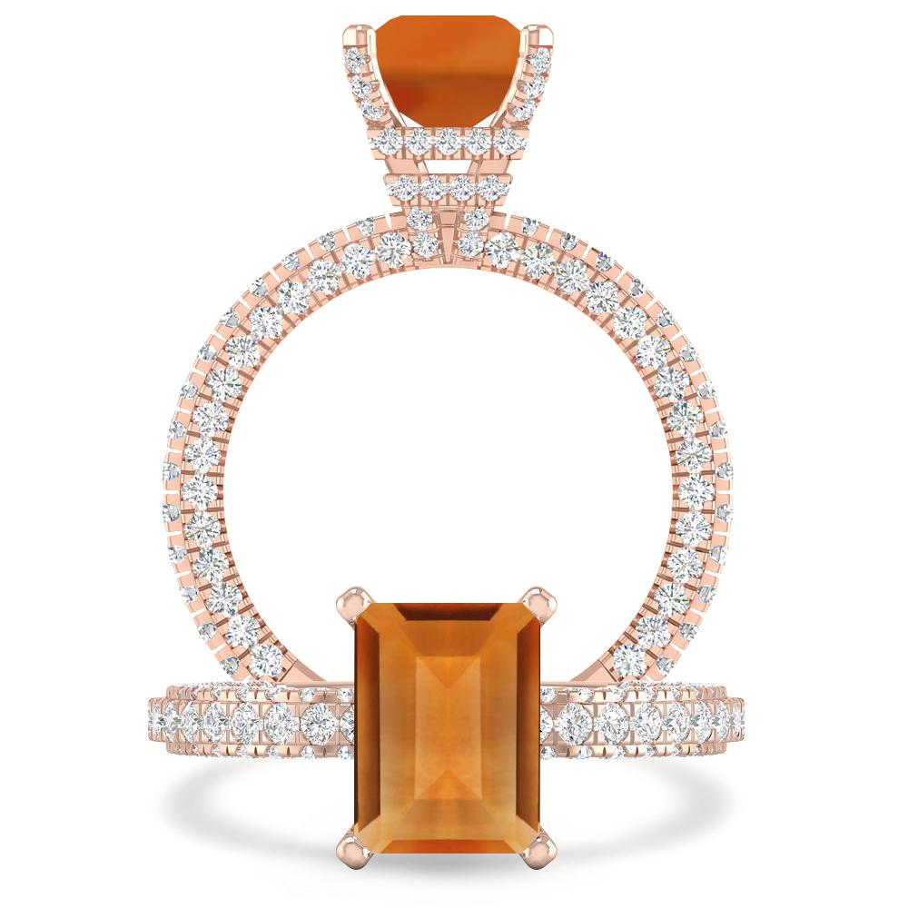 Rose Gold - Citrine