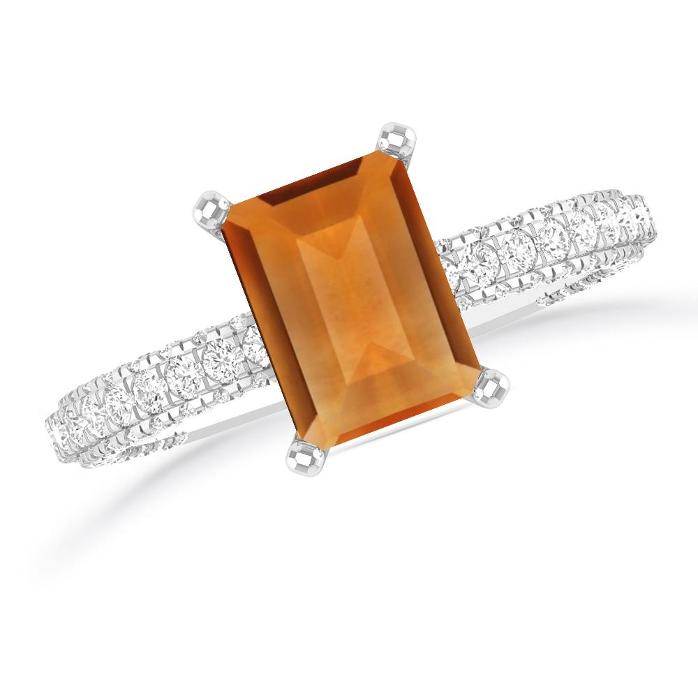 White Gold - Citrine