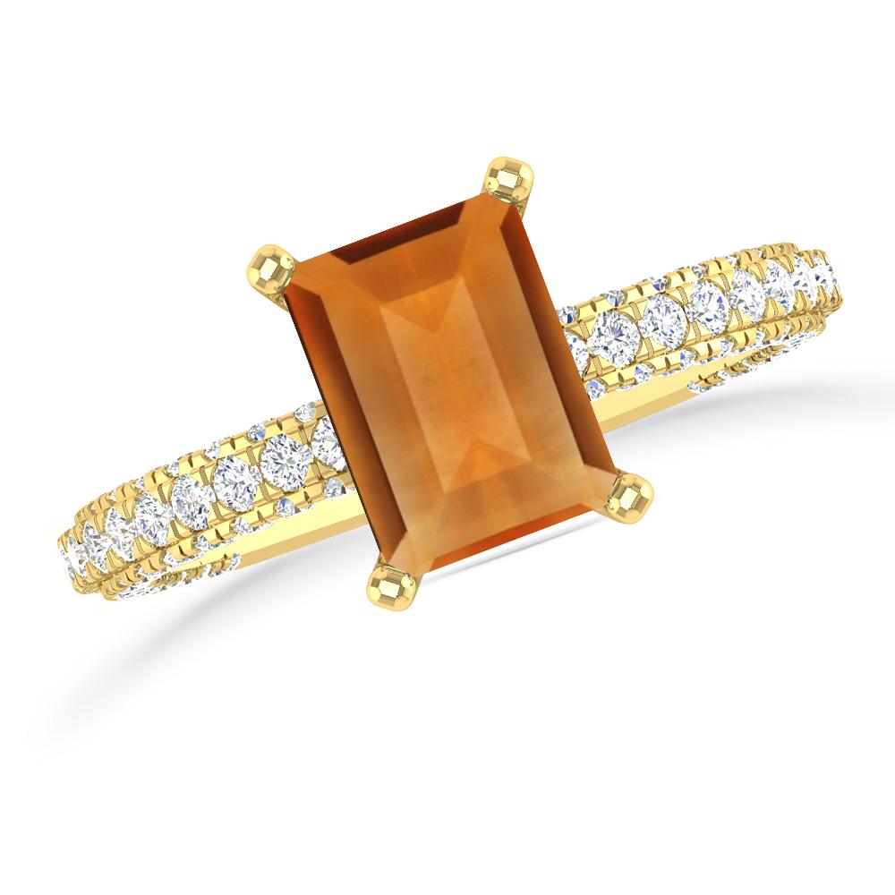 Yellow Gold - Citrine