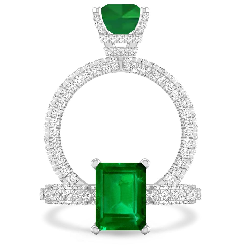 White Gold - Emerald