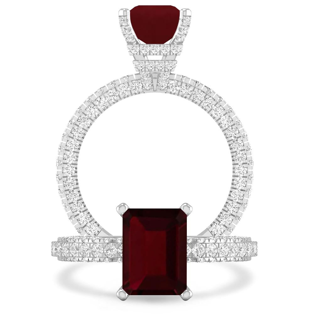 White Gold - Garnet