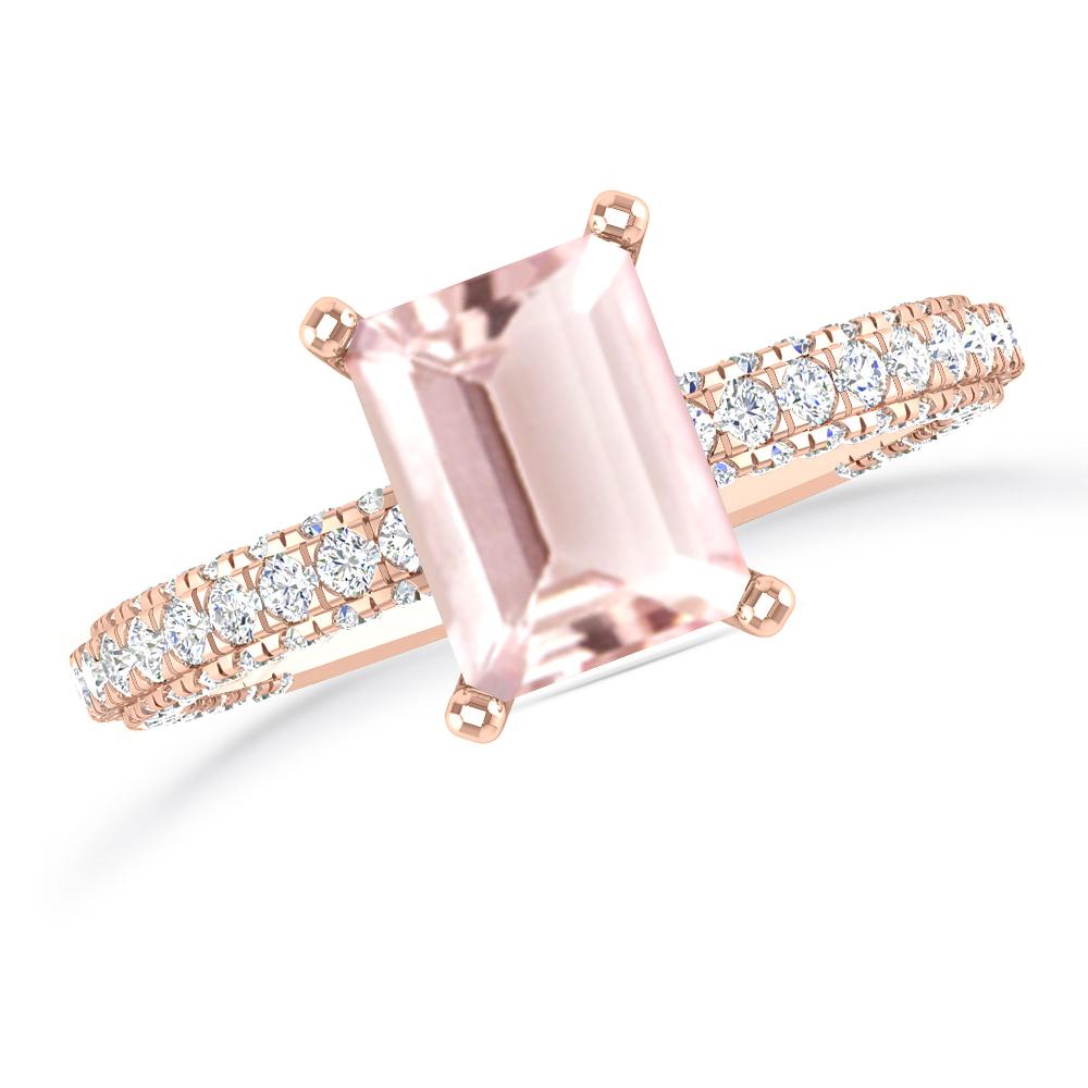 Rose Gold - Morganite