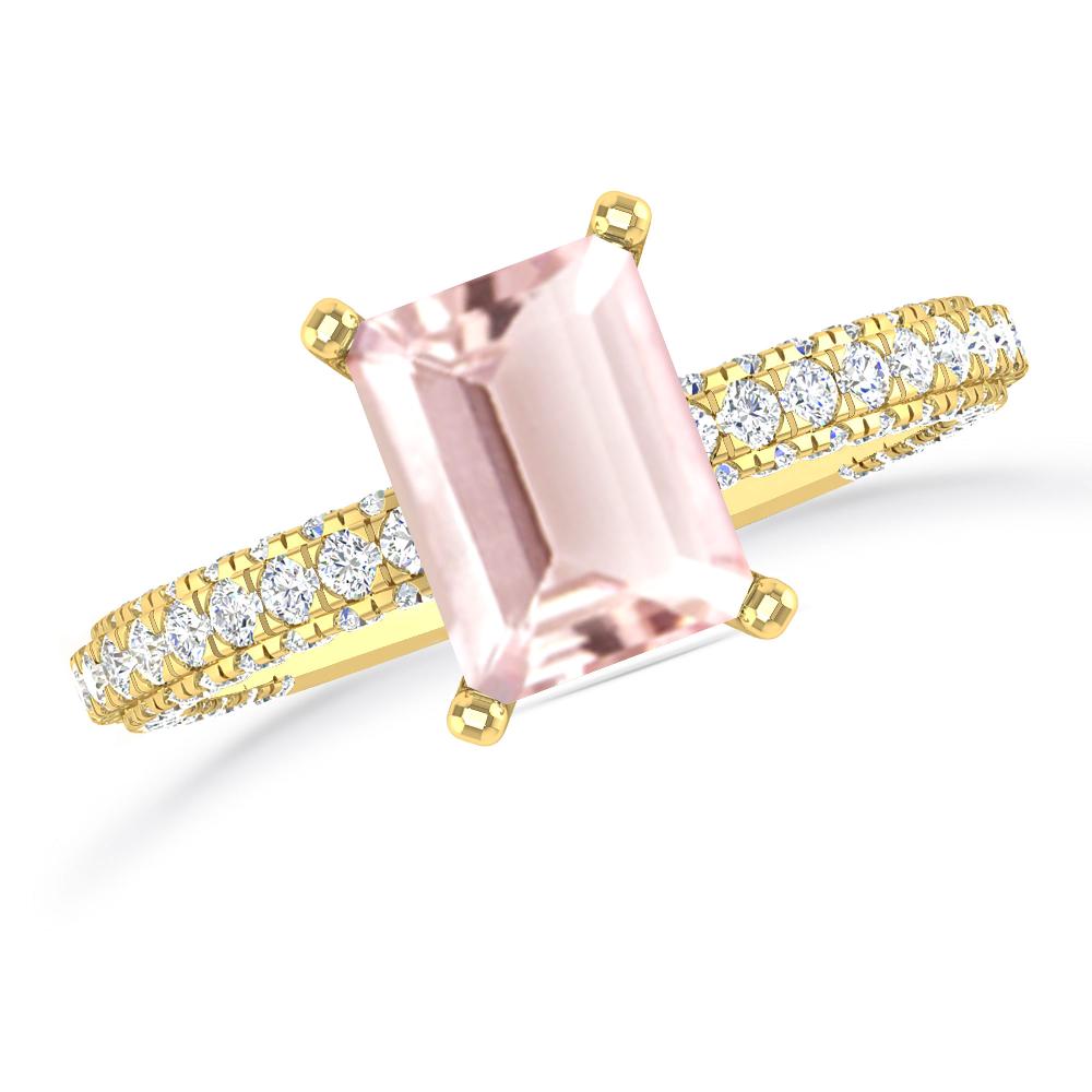 Yellow Gold - Morganite