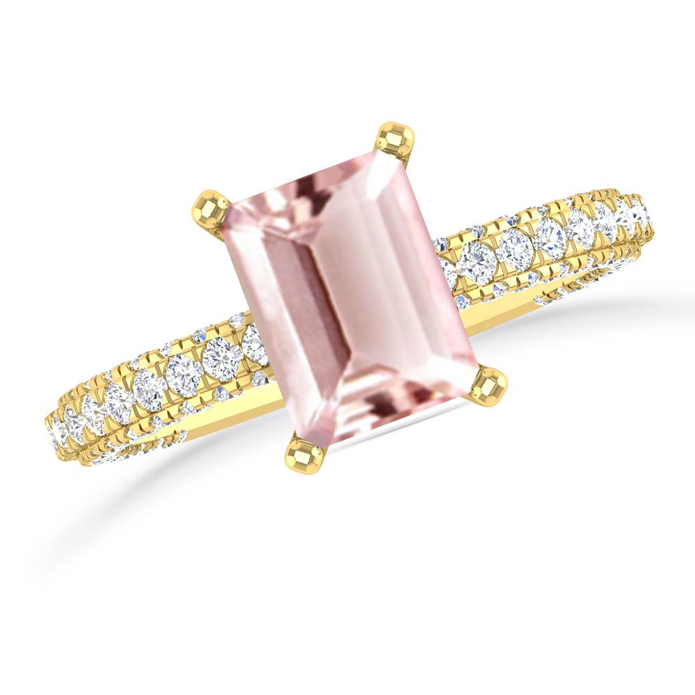 Yellow Gold - Morganite