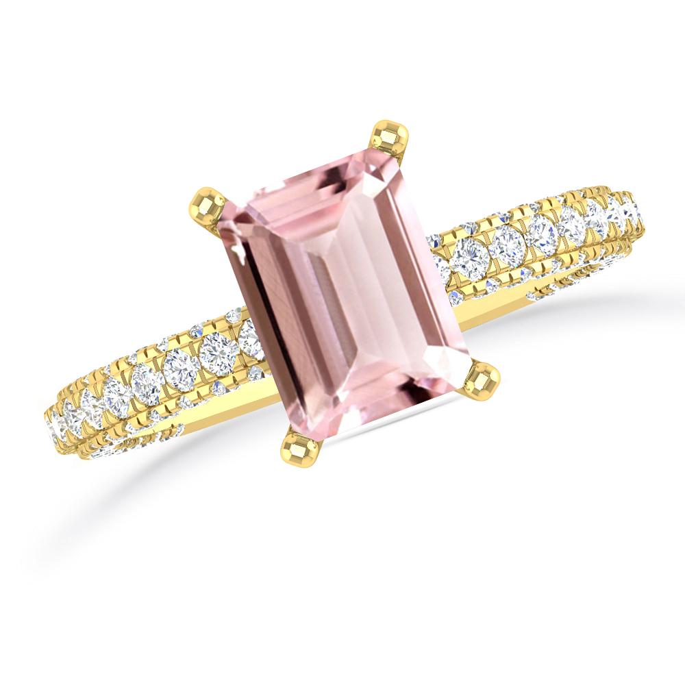 Yellow Gold - Morganite