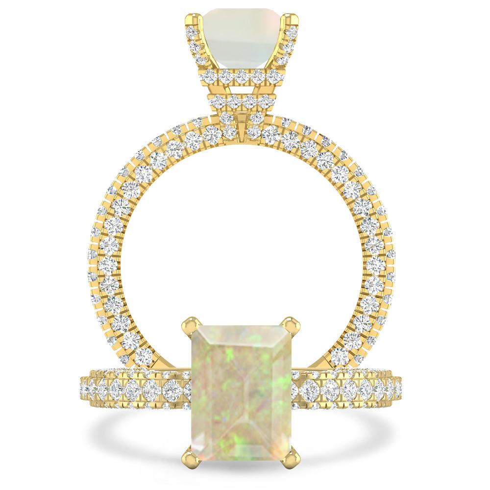 Yellow Gold - Opal