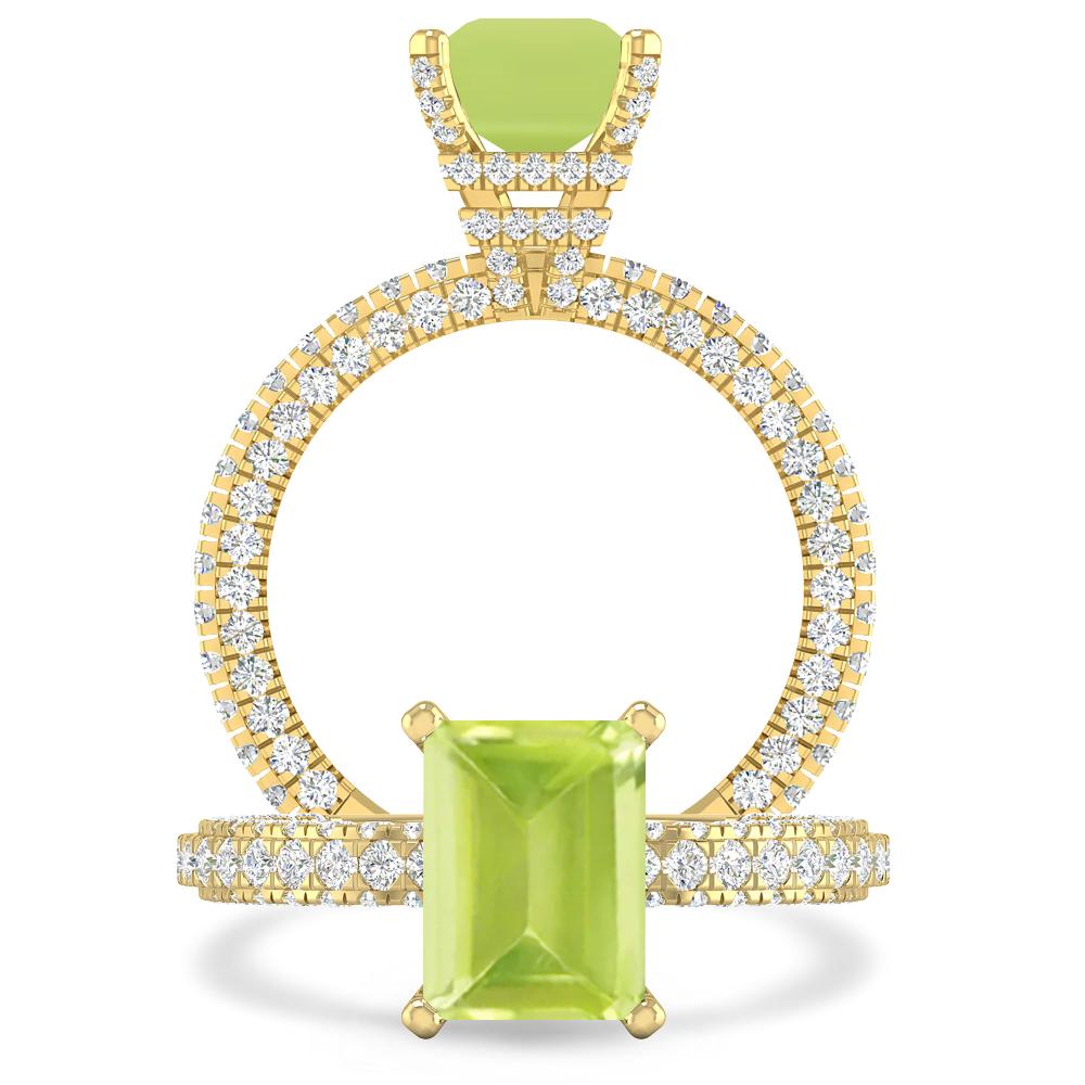 Yellow Gold - Peridot