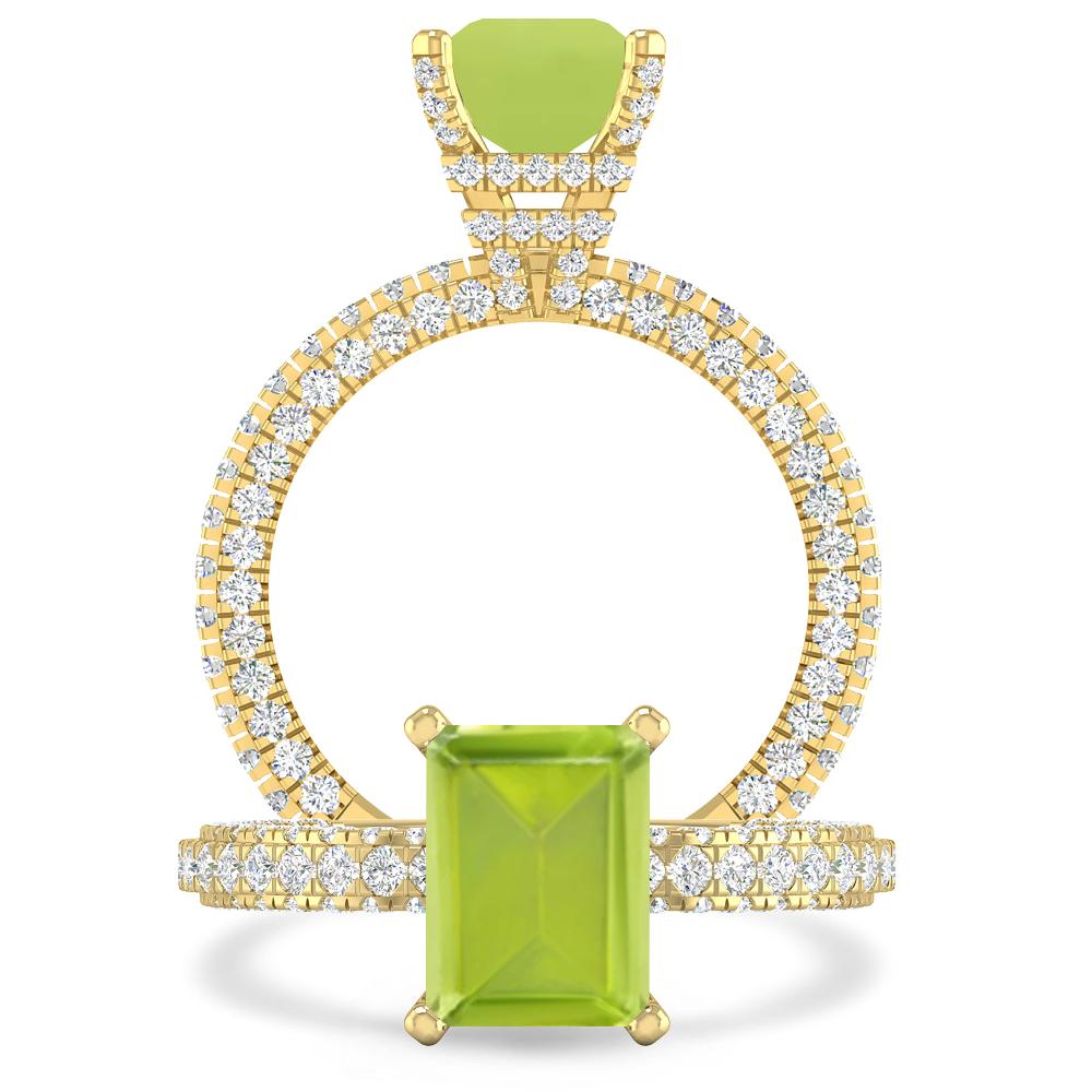 Yellow Gold - Peridot