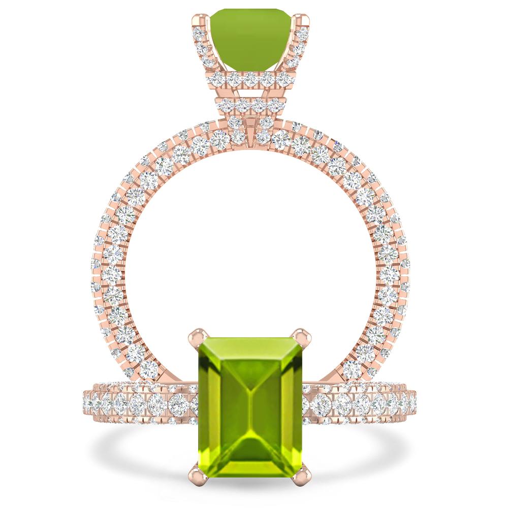 Rose Gold - Peridot