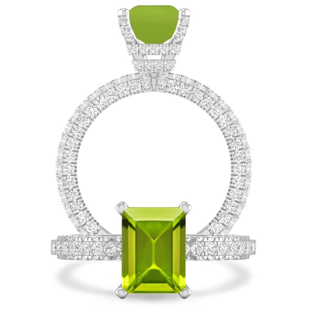 White Gold - Peridot