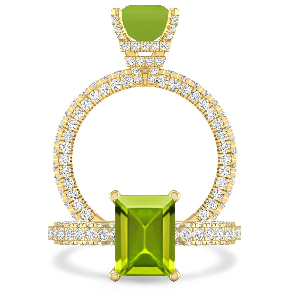 Yellow Gold - Peridot