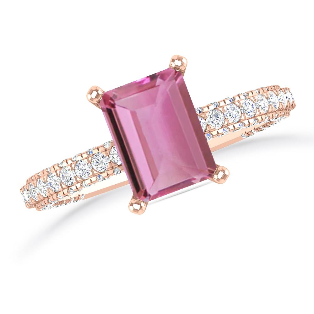 Rose Gold - Pink Tourmaline