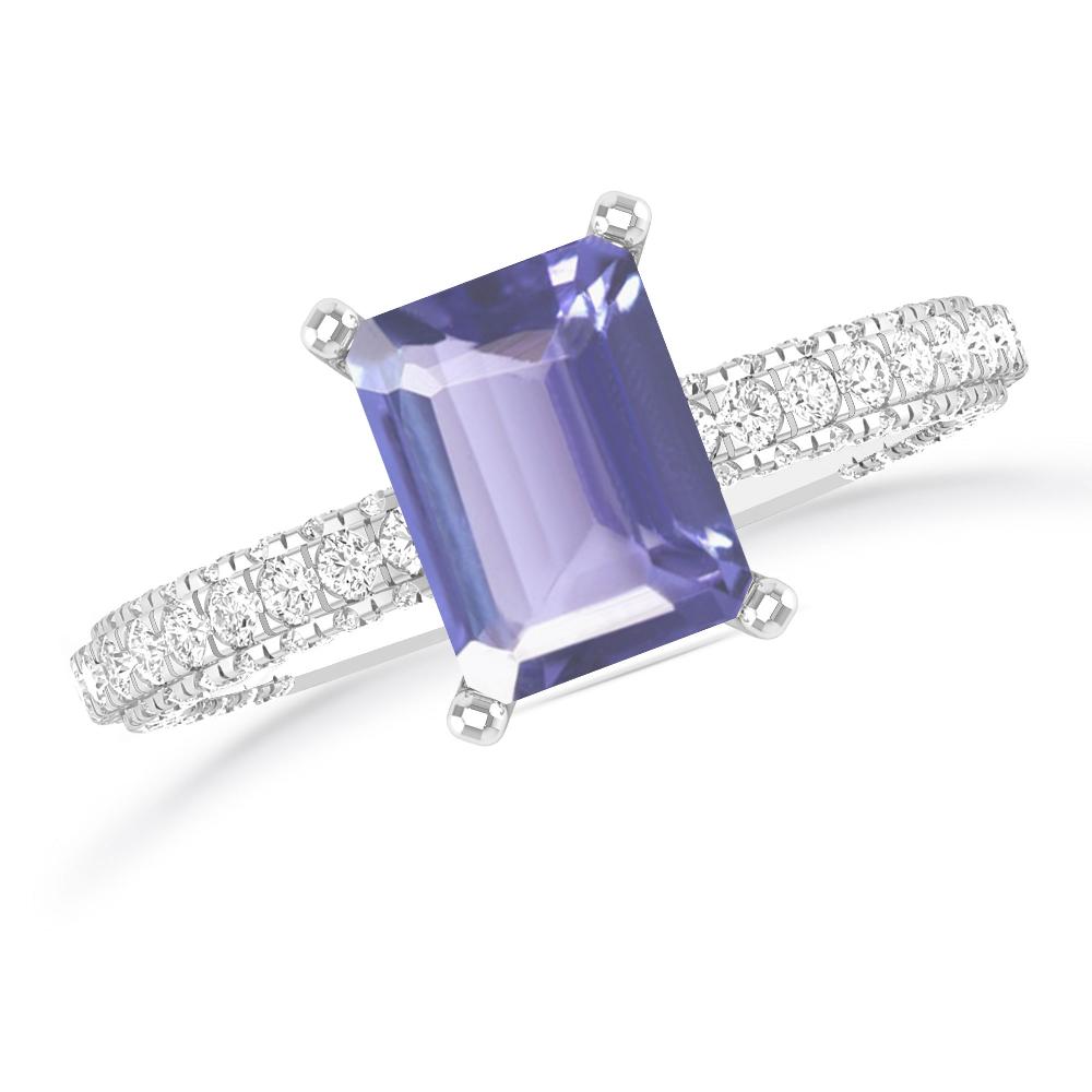 White Gold - Tanzanite