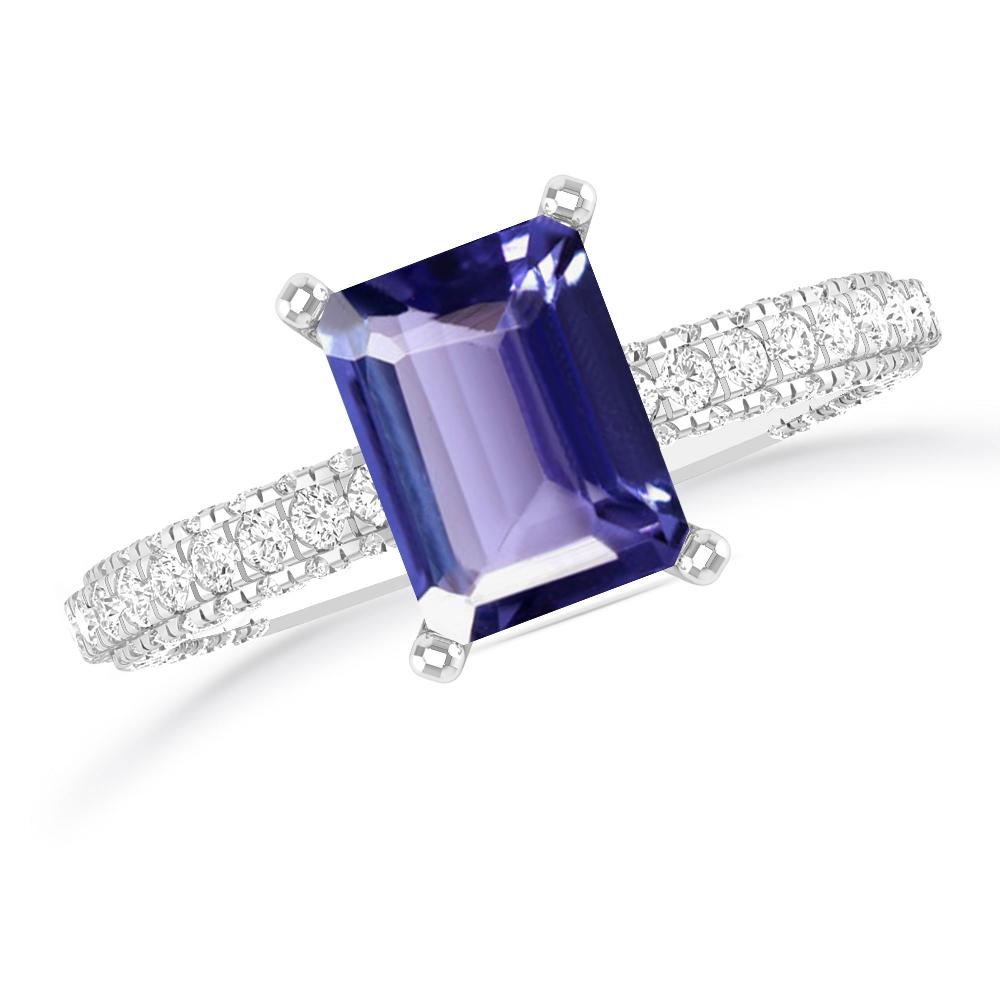 White Gold - Tanzanite