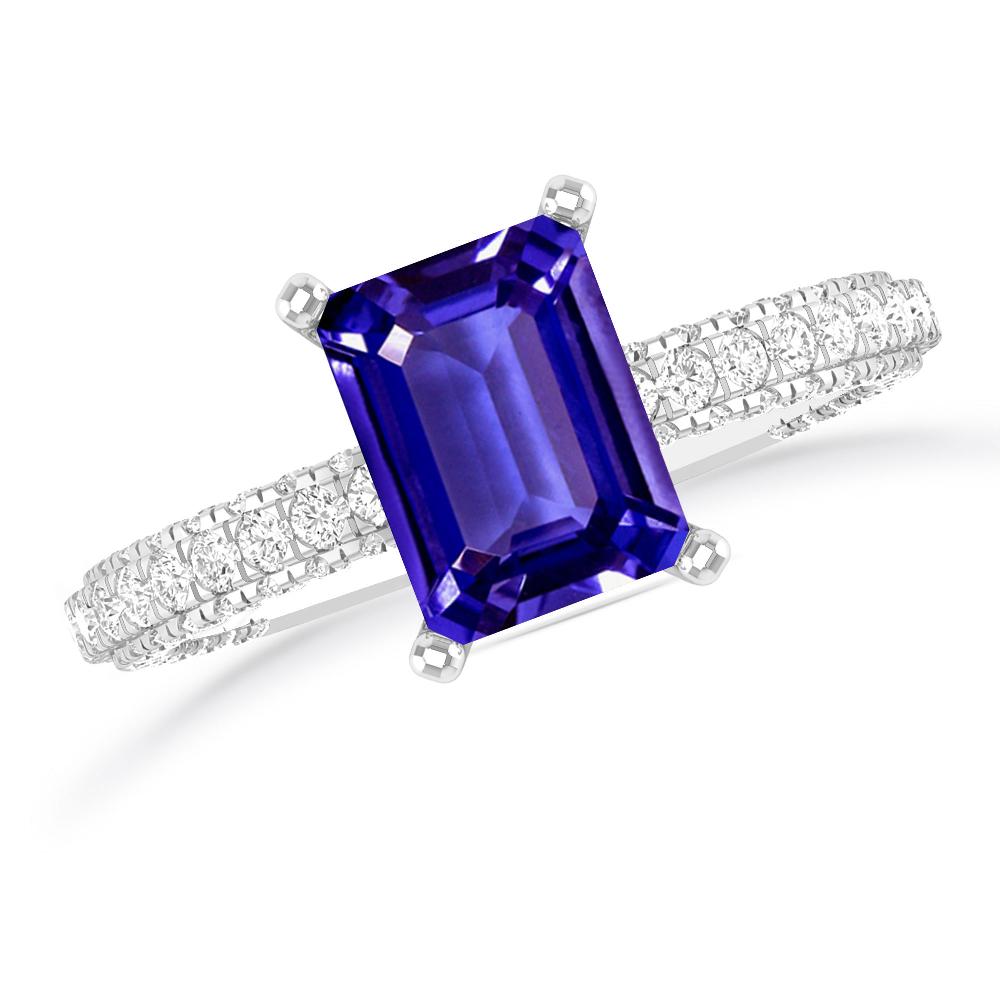 White Gold - Tanzanite