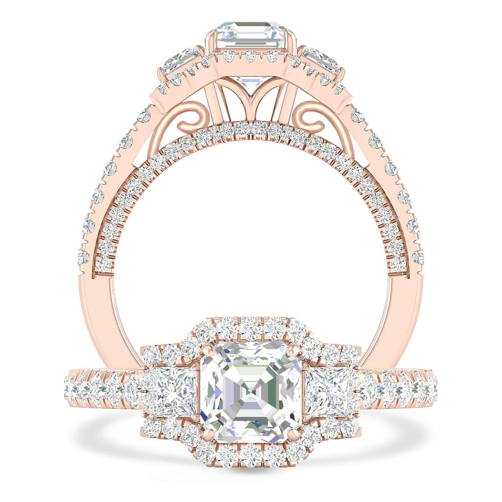 Rose Gold - Diamond