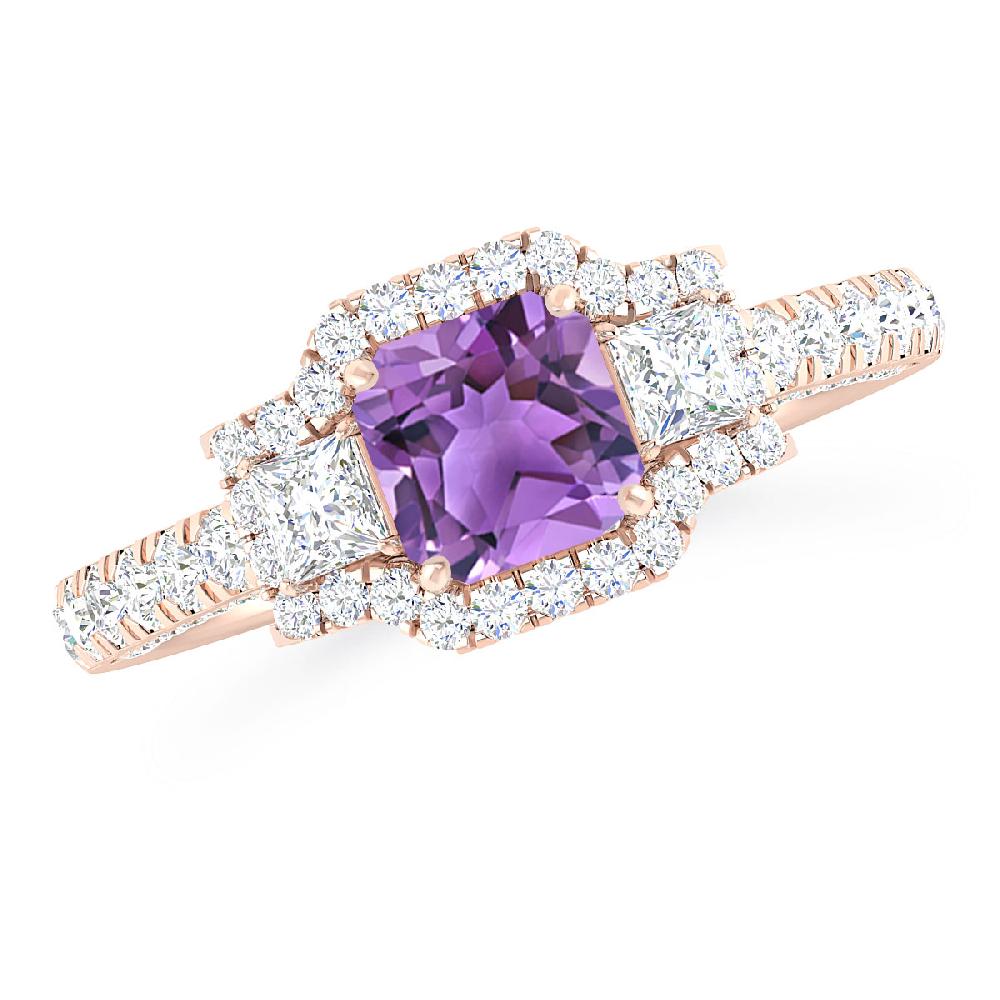 Rose Gold - Amethyst